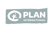 Logo von Plan International.